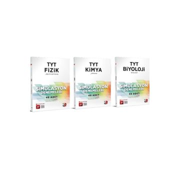 3d Tyt Fizik Kimya Biyoloji Simülasyon Deneme Seti 2022