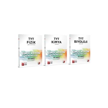 3d Tyt Fizik Kimya Biyoloji Simülasyon Deneme Seti 2022