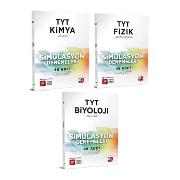 3d Tyt Fizik Kimya Biyoloji Simülasyon Deneme Seti 2022