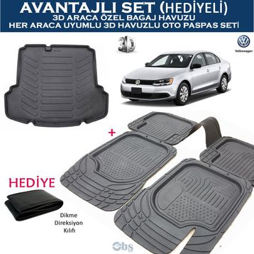 3D Volkswagen Jetta 3D Bagaj Havuzu