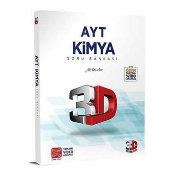 3D Yayınları AYT Kimya Soru Bankası