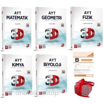 3D Yayınları AYT Sayısal Soru Bankası Seti