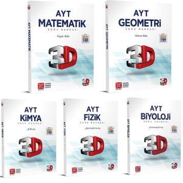 3D Yayınları AYT Sayısal Soru Bankası Seti