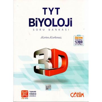 3D Yayınları TYT Biyoloji Soru Bankası