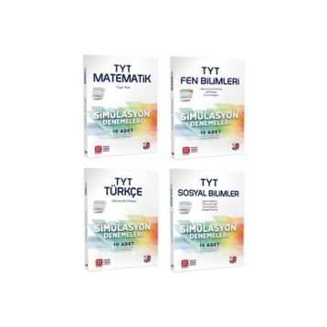 3D Yayınları TYT Branş Deneme Seti 4 Kitap