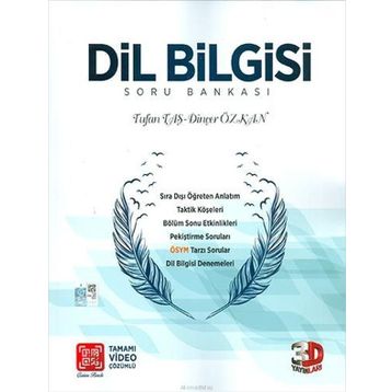 3D Yayınları TYT Dil Bilgisi Soru Bankası Tamamı Video Çözümlü