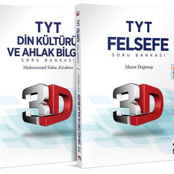 3D Yayınları TYT Felsefe ve Din Kültürü ve Ahlak Bilgisi Soru Bankası