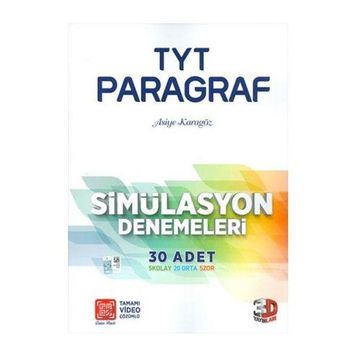 3D Yayınları TYT Paragraf Simülasyon 30 Adet Denemeleri Çözümlü