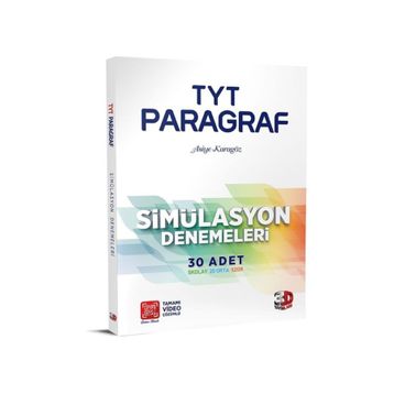 3D Yayınları TYT Paragraf Simülasyon 30 Adet Denemeleri Çözümlü