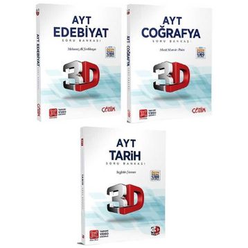 3D Yayınları Yks Ayt Sözel Soru Bankası Seti