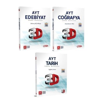 3D Yayınları Yks Ayt Sözel Soru Bankası Seti