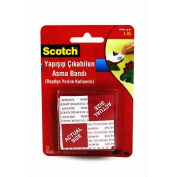 3M 108 Scotch Çift Taraflı Asma Bandı