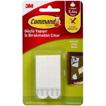 3M 17201 Command Orta Boy Cırt Bant