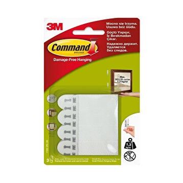 3M 17202-3PK-CIS Command Küçük Cırt Bant