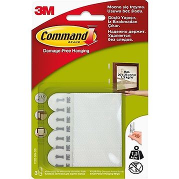 3M 17202 Command 1 Paket Küçük Boy Cırt Bant