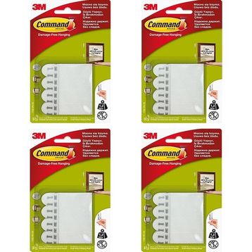 3M 17202 Command 4 Paket Küçük Boy Cırt Bant
