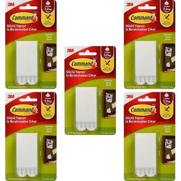3M 17206 5 Paket Command Büyük Boy Cırt Bant