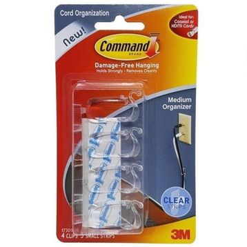 3M 17301-CLR Command Orta Boy Kablo Düzenleyici