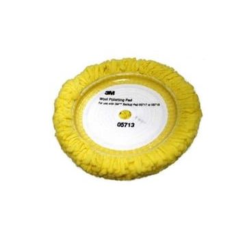 3M 5713 Hookit 200 mm Sarı Yün Pasta Tabanı