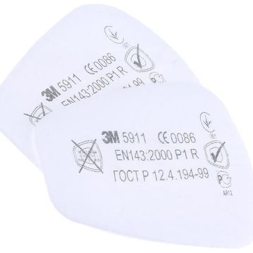 3M 5911 Beyaz P1 Toz Pedi Filtre
