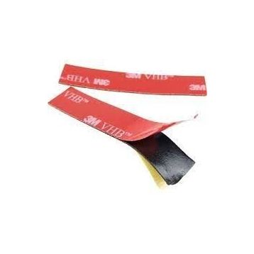 3M 5925F VHB Çift Taraflı 15 mm x 140 mm 500 Adet Siyah Akrilik Bant