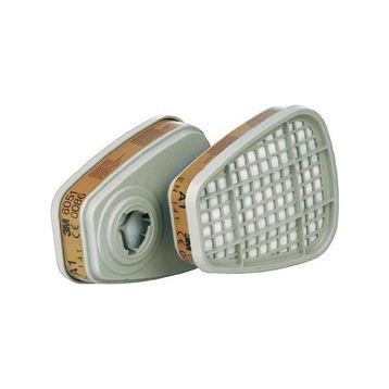 3M 6051 A1 Organik Gaz Buhar Maske Filtresi