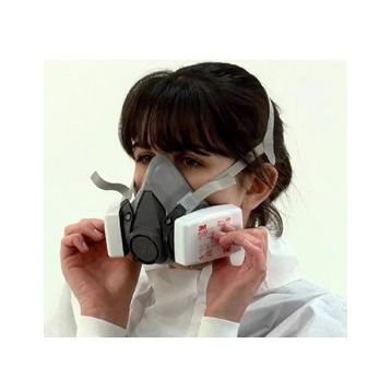 3M 6200 Yarım Yüz Maskesi + 6035 FFP3 Filtre Dahil Kombine Set