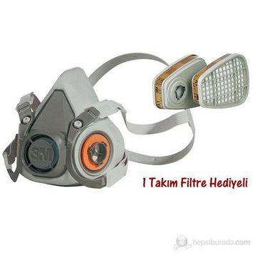 3M 6200 Yüz Koruyucu Maske
