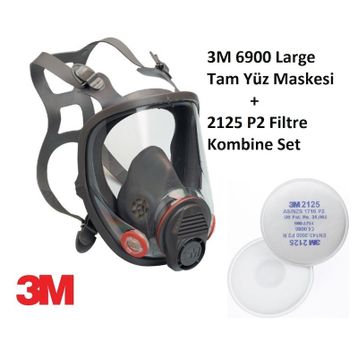 3M 6900 Koruyucu Tam Yüz Maskesi