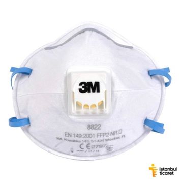 3M 8822 FFP2 10'lu Toz Maskesi