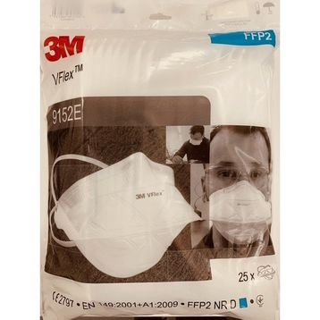 3m 9152E Ventilsiz 25'li Toz Maskesi