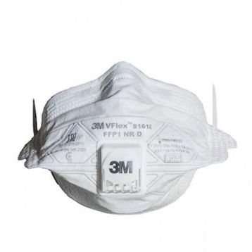3M 9161E Ffp1 Ventilli 15 Adet Toz Maskesi