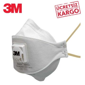 3M 9312 FFP1 Ventilli Toz Maskesi