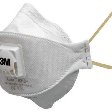 3M 9312A Ventilli Toz ve Sis Solunum Maskesi