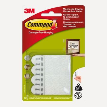 3M Command 17202 2 Adet Küçük Boy Cırt Bant