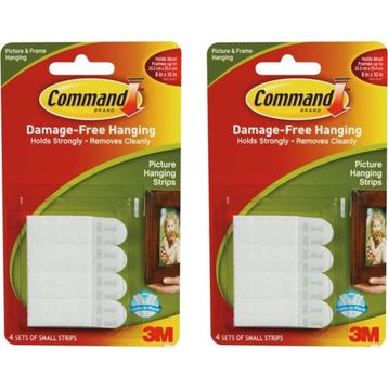 3M Command 17202 2'li Küçük Boy Cırt Bant