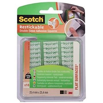 3M Scotch R100 18 adet Çift Taraflı Bant