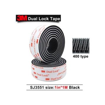 3M SJ3551 Dual Lock 25 cm Yapışkanlı Cırt