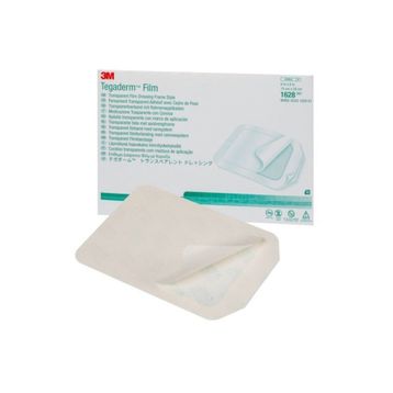 3M Tegaderm 1628 15x20 cm Su Geçirmez Film Yara Örtüsü Şeffaf Pu Dövme Bandı
