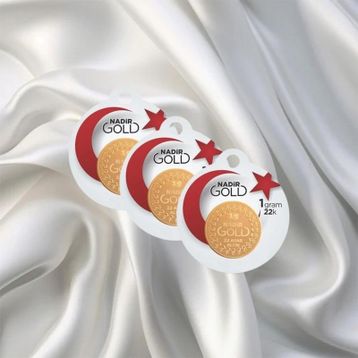 3X1 gr 22 Ayar Külçe Altın