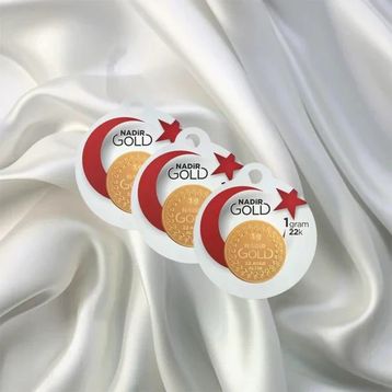3X1 gr 22 Ayar Külçe Altın