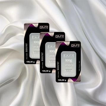 3X100 gr Külçe Gümüş