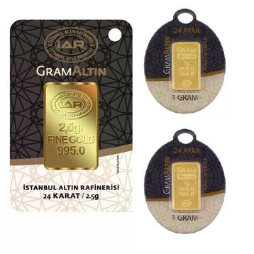 4.5 gr 24 Ayar Külçe Altın