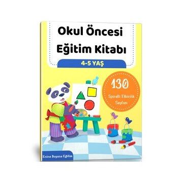 4-5 Yaş Okul Öncesi Eğitim Kitabı