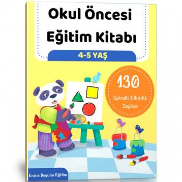 4-5 Yaş Okul Öncesi Eğitim Kitabı