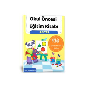 4-5 Yaş Okul Öncesi Eğitim Kitabı