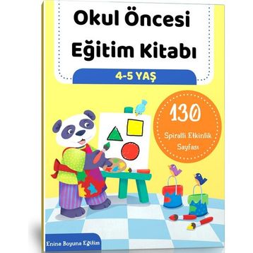 4-5 Yaş Okul Öncesi Eğitim Kitabı