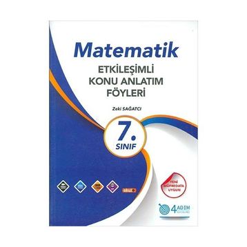 4 Adım Yayıncılık 7. Sınıf Matematik Etkileşimli Konu Anlatım Föyleri