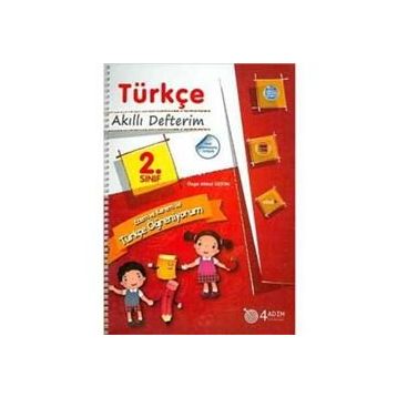 4 Adım Yayınları 2. Sınıf Türkçe Akıllı Defterim