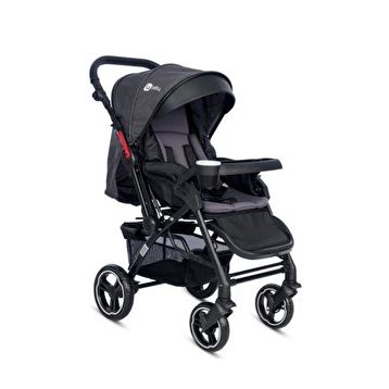 4 Baby AB-351 Active Plus Black Çift Yönlü Antrasit Bebek Arabası